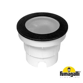 Грунтовый светильник Fumagalli Ceci 120 2F1.000.000.AXG1L, Черный и Матовый