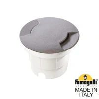 Грунтовый светильник Fumagalli Ceci 120-2L 2F2.000.000.LXG1R, Серый и Прозрачный, с лампой 350Lm, 3000К