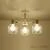 Потолочная люстра CORF B3 Green 5 lamps (ImperiumLoft, 189483-26) - Amppa.ru