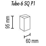 Потолочный светильник TopDecor Tubo6 SQ P1 11 - Amppa.ru
