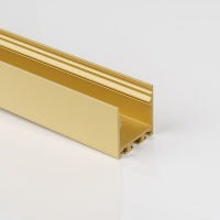 Алюминиевый профиль Design LED LS3535, 2500 мм, золотой анодированный LS.3535-G-R (DesignLed, 019901)