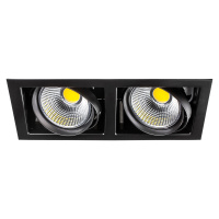 Светильник точечный встраиваемый декоративный под заменяемые галогенные или LED лампы Cardano Lightstar 214128